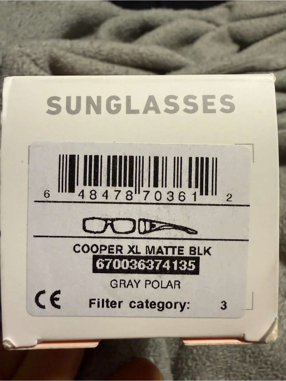 SPY Cooper XL Men’s sunglasses Matte black